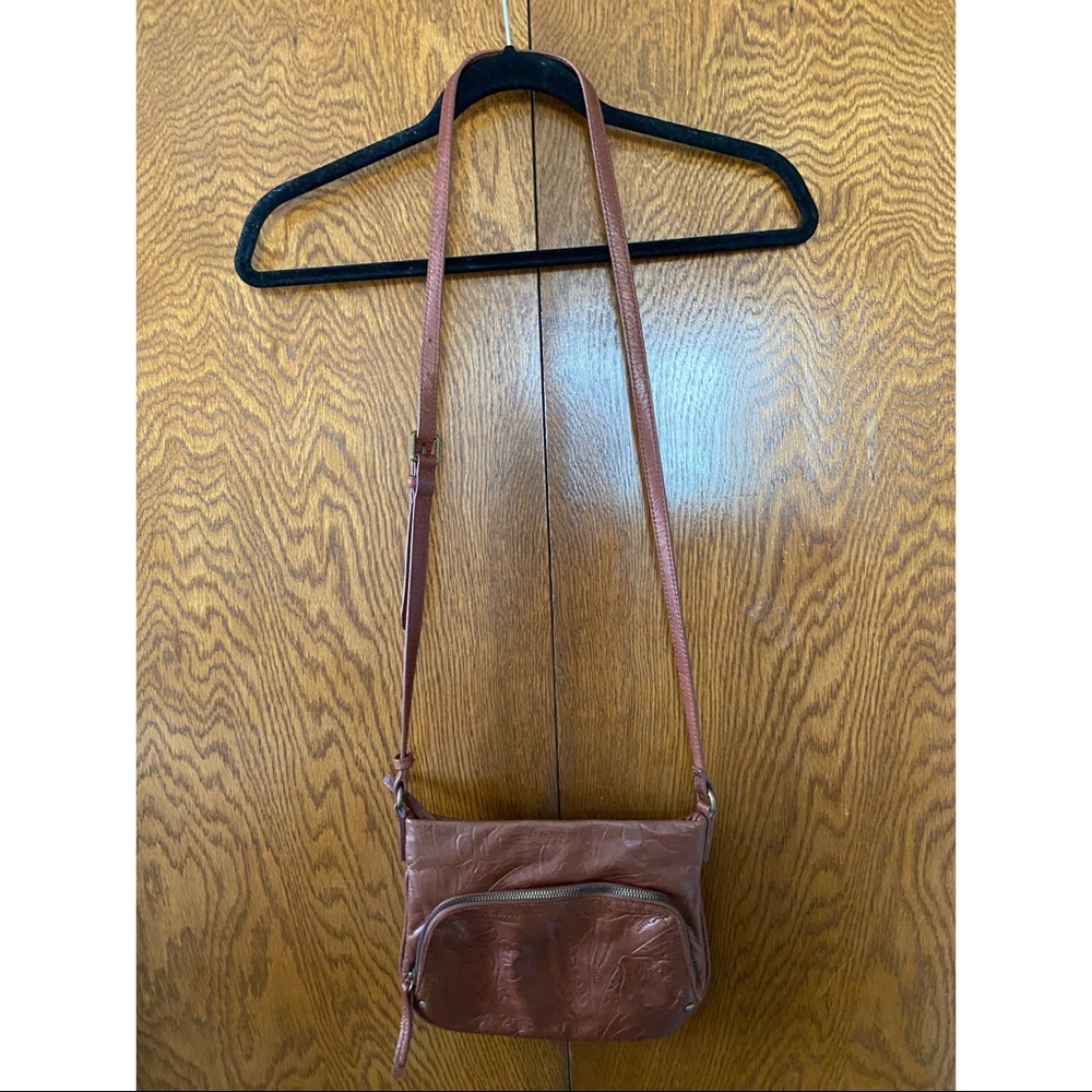 Genuine leather American Co crossbody bag